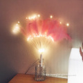 Lamp Feathers Party Decoration Fluffy Feathers Fairy Copper